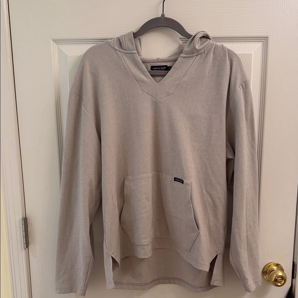 Grey Hooded Sweatshirt